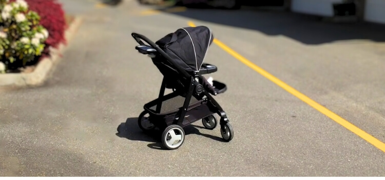 how to fold graco click connect stroller