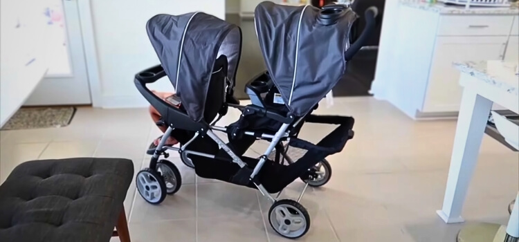 how to fold graco double stroller